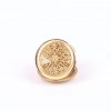 “Jaeger” travel graceful carved design clock with alarm - Image 3