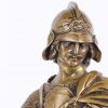 French sculpture by MORIS Louis Marie (1818-1883), A bronze crossbowman - Image 7