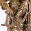 French sculpture by MORIS Louis Marie (1818-1883), A bronze crossbowman - Image 8