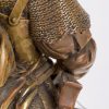 French sculpture by MORIS Louis Marie (1818-1883), A bronze crossbowman - Image 9