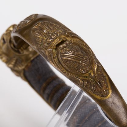 Fine Quality Imperial German Blue, Gilt and Damascus Presentation Sword