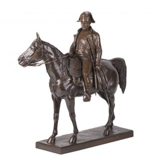 Napoleon Bonaparte on Horseback by Louis Marie Morise