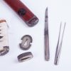 Tanto koshirae with silver fittings - Image 6