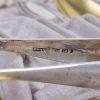 (English) Sweden antique 12-piece tea spoons set with sugar tongs - Image 4