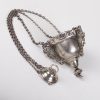 Russian Imperial time silver icon lamp. - Image 3
