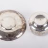 French silver plated tea cup & saucer. - Image 7