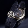 (English) Philippe Patek gold men"s wrist watch with leather strap - 图片 7
