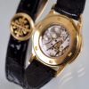 (English) Philippe Patek gold men"s wrist watch with leather strap - 图片 2