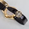 (English) Philippe Patek gold men"s wrist watch with leather strap - 图片 4
