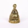 Antique brass bell in a shape of a women - Image 2