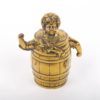 Bell in a shape of a barrel with a boy. - Image 2