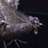 Sterling silver figure of a cock - Image 3