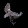 Sterling silver figure of a cock - Image 4