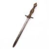 (English) Beautiful engraved 18 century unknown dagger without scabbard