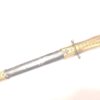 (English) Chinese WWII army officer’s dagger signed"中央陸軍軍官学校十六期毕业纪念  校長蒋中正贈”on the handle and some words on its blade