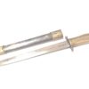 (English) Chinese WWII army officer’s dagger signed"中央陸軍軍官学校十六期毕业纪念  校長蒋中正贈”on the handle and some words on its blade - 图片 2