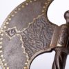 (English) A pair of 19th Century Indo-Persian Tabar axes - Image 8
