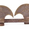 (English) A pair of 19th Century Indo-Persian Tabar axes - Image 7