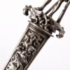 European Antique Bronze Romantic Dagger - Image 4