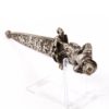 European Antique Bronze Romantic Dagger - Image 9