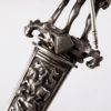 European Antique Bronze Romantic Dagger - Image 5