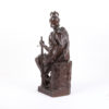 (English) Bronze sculpture “Le courage militaire by French sculptor Paul Dubois - Image 2