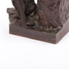 (English) Bronze sculpture “Le courage militaire by French sculptor Paul Dubois - Image 6