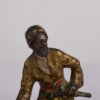 (English) Small miniature bronze figure of islamic warrior — изображение 4
