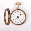 Vintage gold and enamel pocket watch - Image 6