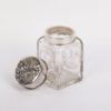 (English) Antique glass and silver tea caddy - 图片 4
