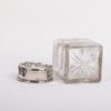 (English) Antique glass and silver tea caddy - 图片 2