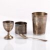 French silver egoist set in a box - Image 2