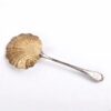French silver serving spoon in the shape of a shell - Image 2
