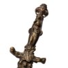 (English) Antique Romantic bronze dagger with the skeleton on the handle - 图片 6