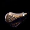 (English) Antique hunter copper pistol gun powder bottle flask - 图片 3