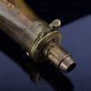 (English) Antique hunter copper pistol gun powder bottle flask - 图片 4