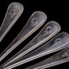 Antique set of 12 forks and knives for serving the fish - Image 6