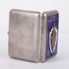Soviet silver and en plein enamel presentation cigarette case - Image 4