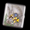 Memorable Russian silver and en plein enamel cigarette case - Image 9