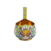 非常精美的 Faberge 镀银和景泰蓝珐琅 kovsh - 图片 6