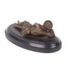 A Russian bronze composition "Relaxing shepherd" - Image 5