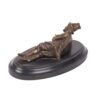 A Russian bronze composition "Relaxing shepherd" - Image 4