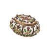 A Russian silver-gilt, cloisonne enamel and cabochons box. P. Ovchinnikov - Image 5