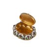 A Russian silver-gilt, cloisonne enamel and cabochons box. P. Ovchinnikov - Image 3