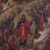 Тонко написанная русская икона «Воскресение Христово сошествие во ад» — изображение 6