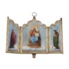(English) A Russian diptych icon "Savior on the throne