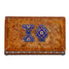 An Unusual Russian Karelian wood and enamel box - Image 7