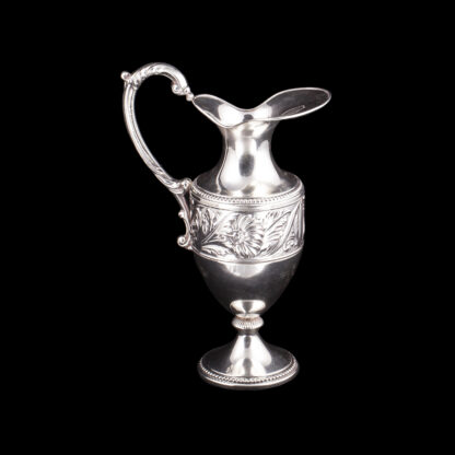 A Spanish silver pitcher
