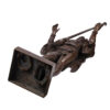 An Antique French bronze sculpture "Troubadour" by Emile-Louis PICAULT (1833-1915)