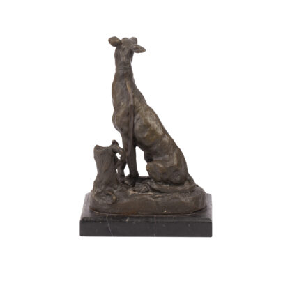 A Bronze Dog sculpture. FREMIET Emmanuel (1824-1910)